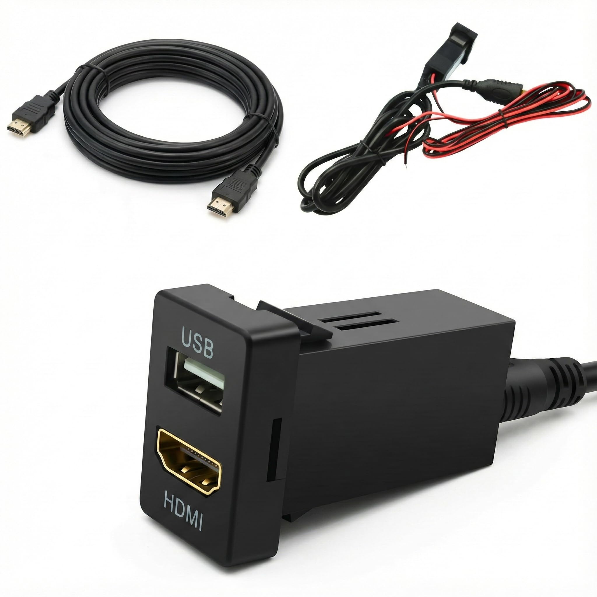 Amazon | one+lifestyle トヨタ Aタイプ 対応 HDMI USBソケット