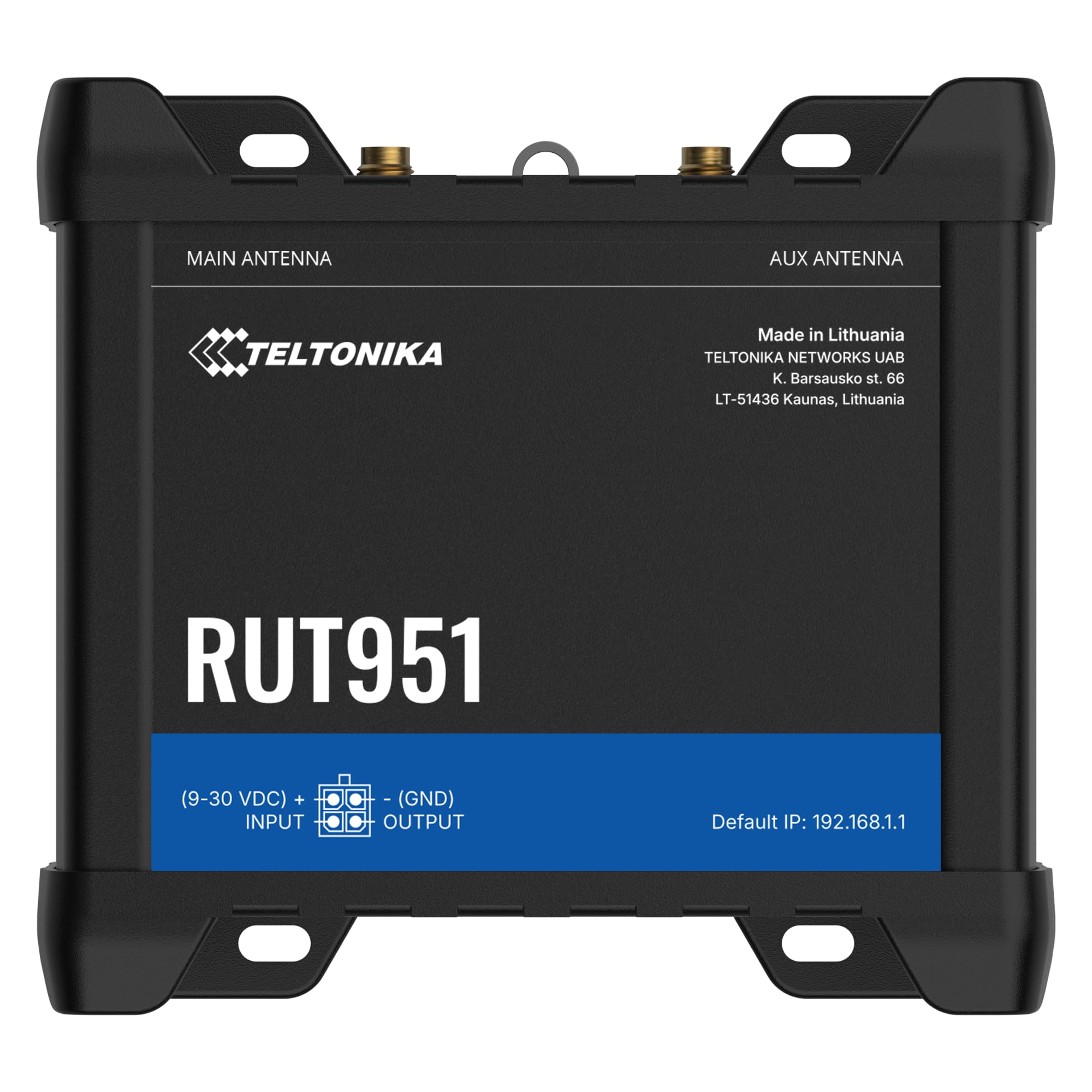 Teltonika RUT951 Industrial LTE Router – Dual SIM