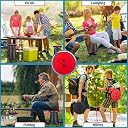 Drumstone 𝟏𝟓-𝐘𝐞𝐚𝐫 𝐖𝐚𝐫𝐫𝐚𝐧𝐭𝐲 Portable Folding Stool, 2nd Gen Telescopic Seat for Camping, Fishing, BBQ, Travel | Retractable, Lightweight & Height Adjustable Plastic Stool for Outdoor Use gallery image