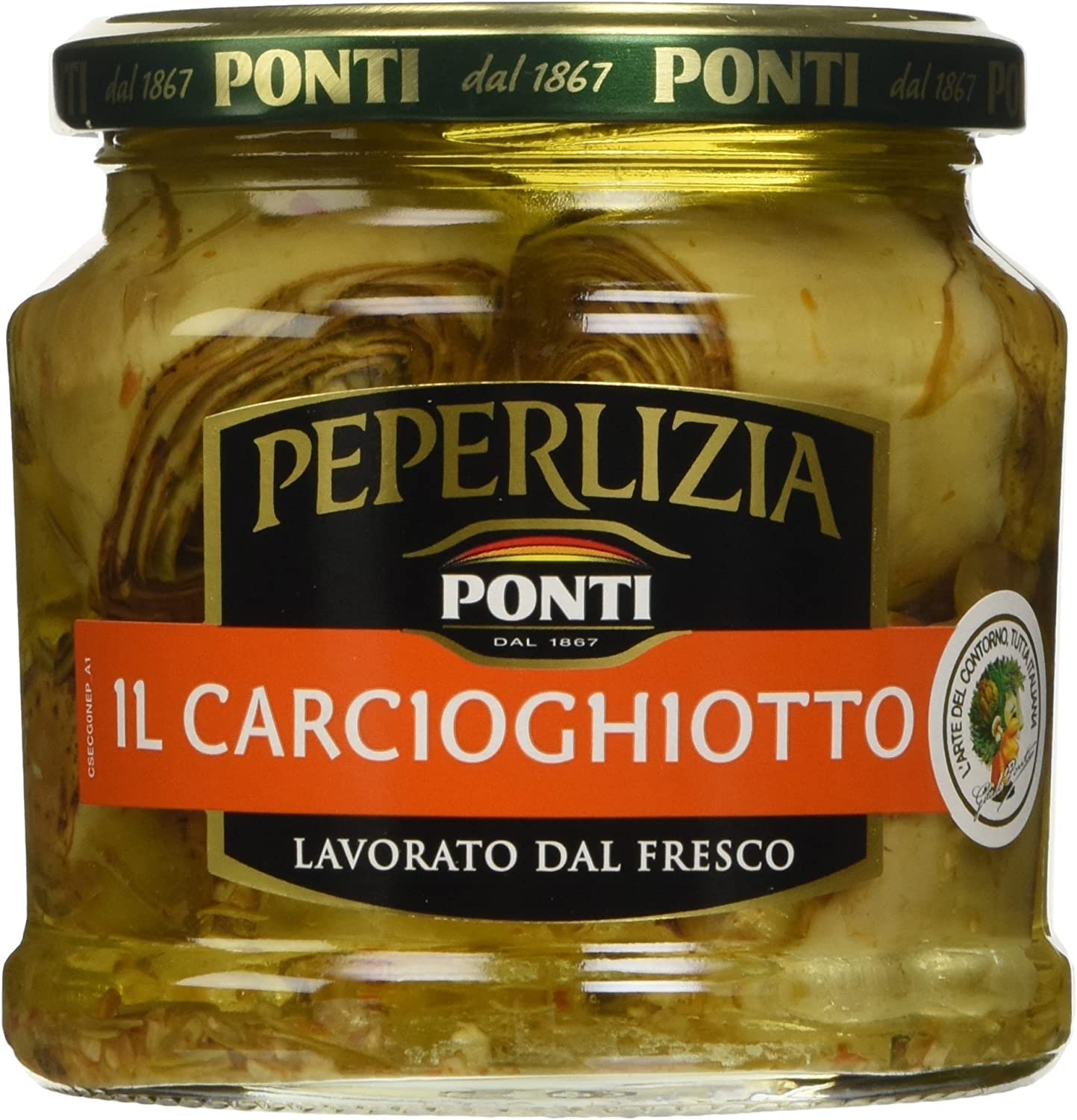 Ponti Peperlizia Il Carcioghotto Artischocken in Sonnenblumenöl 6x 330g