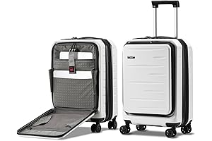 Carry On Luggage Airline Approved, 20 Inch Expandable Lightweight ABS+PC Hard Shell...