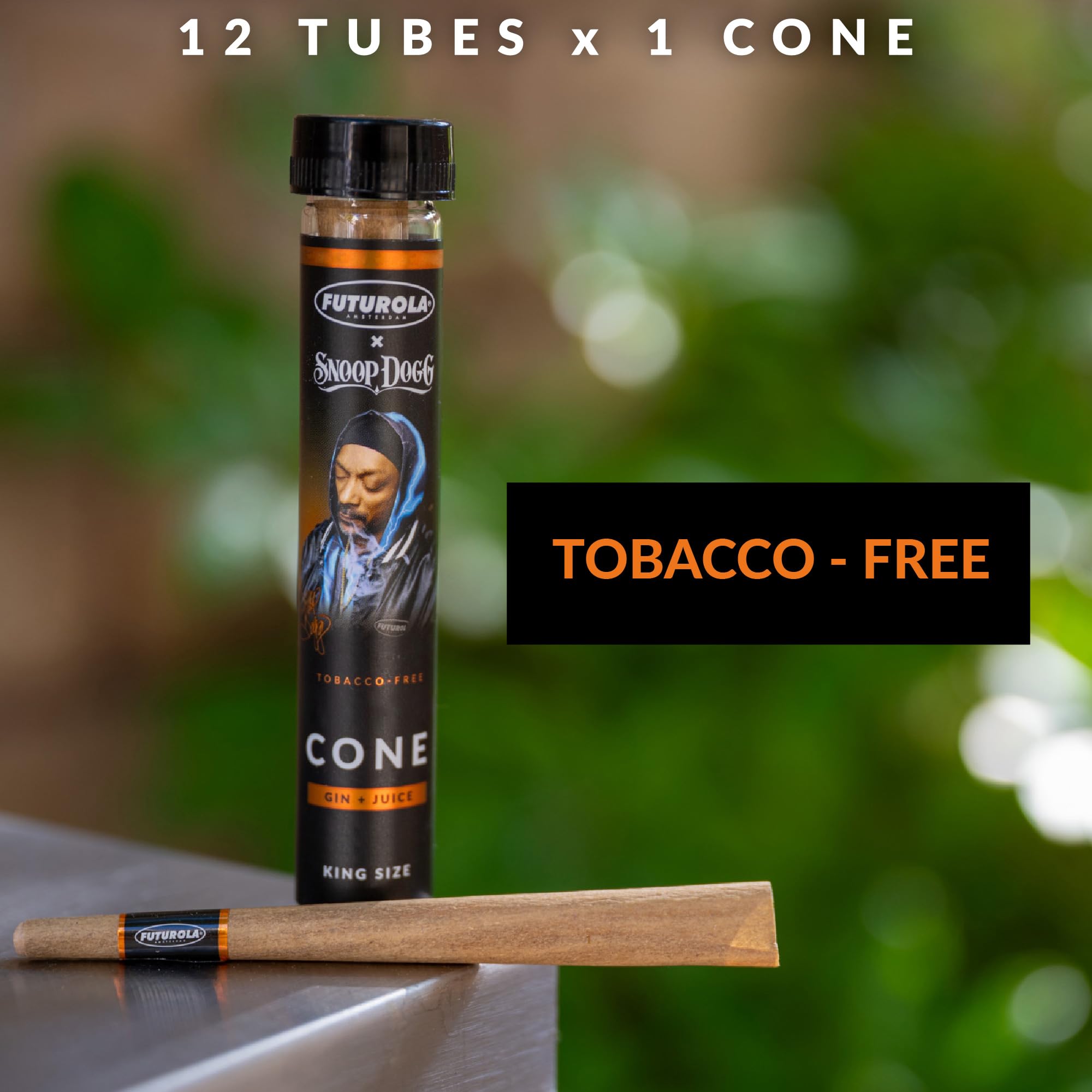 Amazon.com: Futurola x Snoop Dogg Gin & Juice King Size Pre-Rolled Cones |  Tobacco-Free Flavored Cones with Filter Tip
