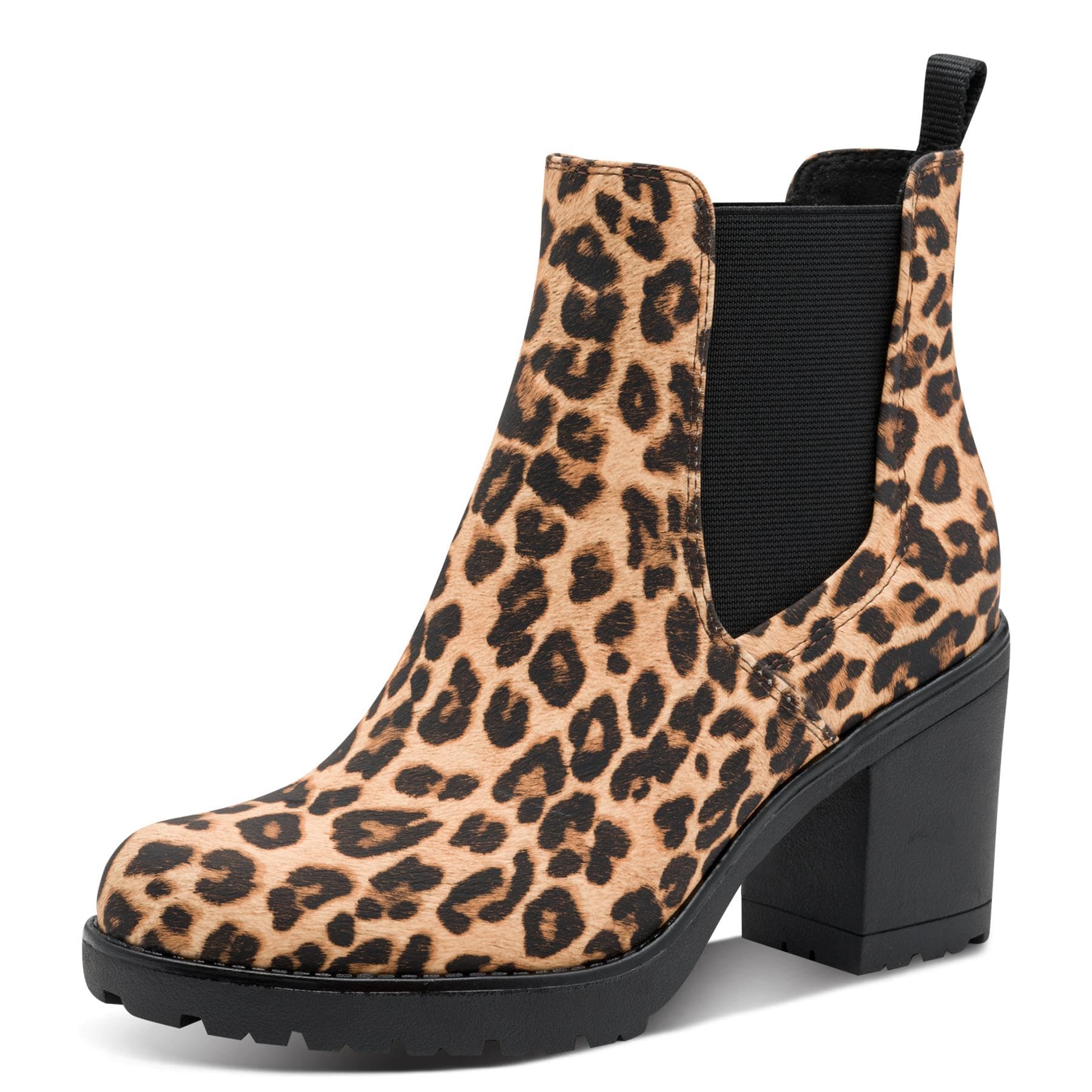 Marco Tozzi Stivali Chelsea da donna, 2-25414-41, leopardo, beige, 40 EU, Leo beige, 40 EU