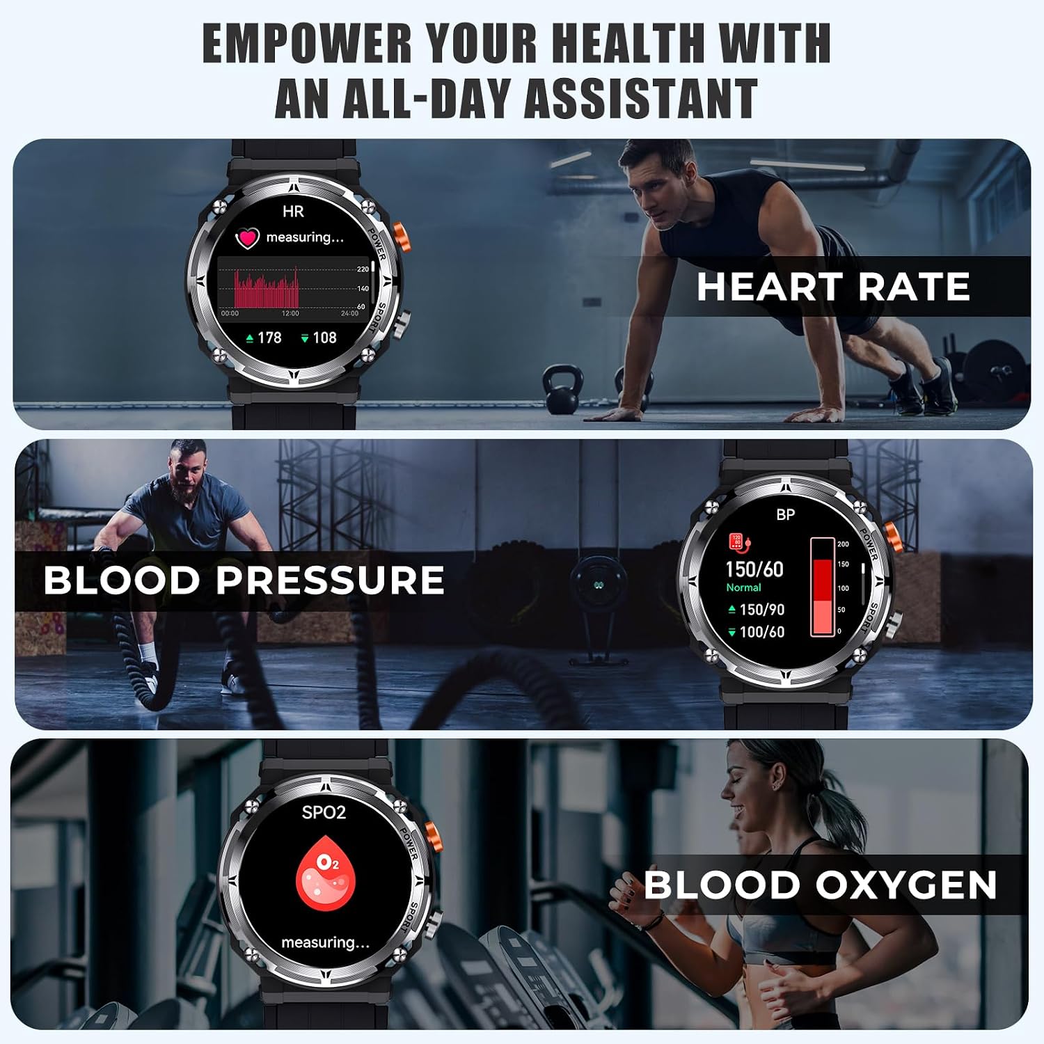 VIRAN C21pro Smart Watch being worn by a swimmer
