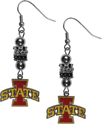 Miniatura 40 de Siskiyou Sports NCAA unisex-adult Euro Bead Earrings