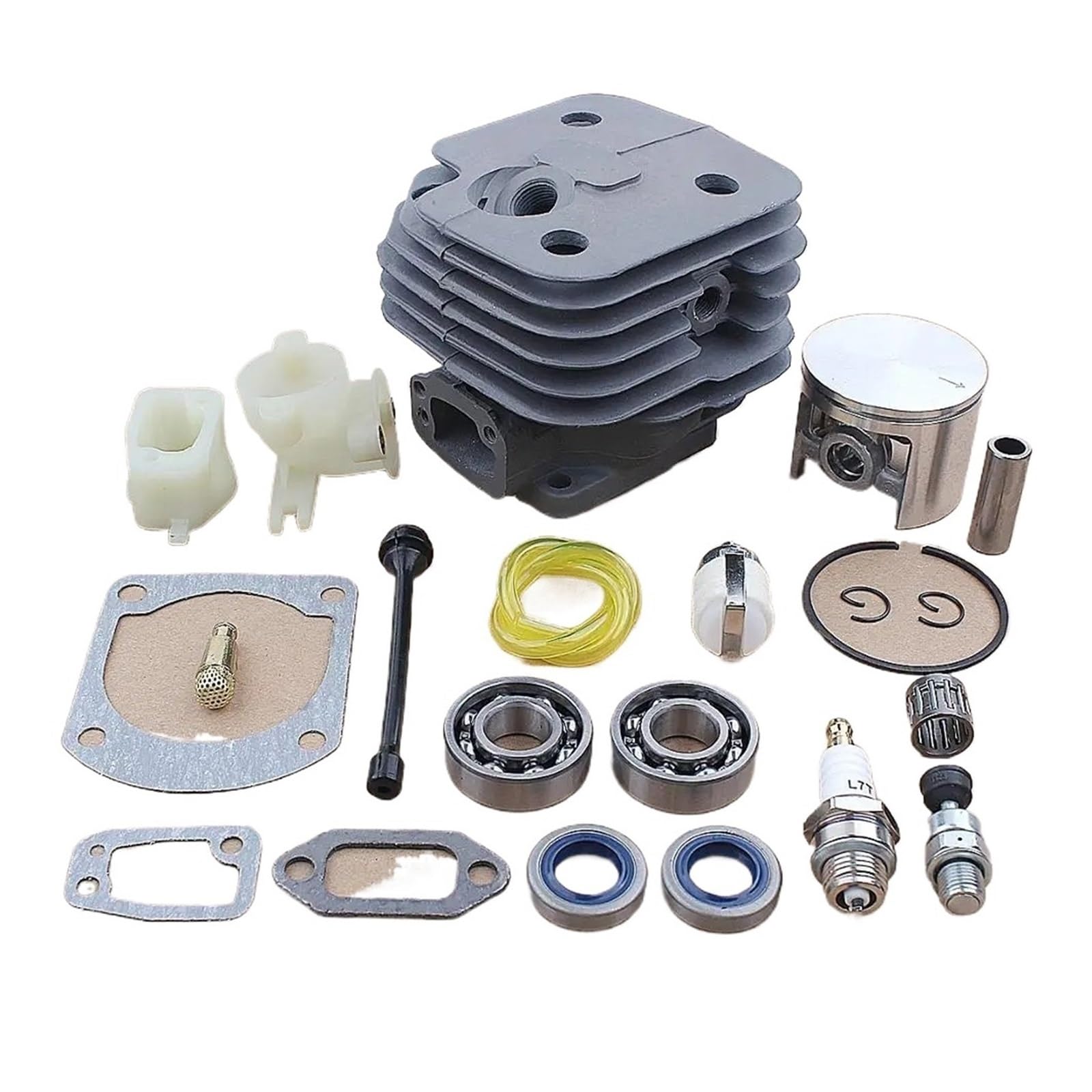 Vntugdcc One Color 52Mm Big Bore Cylinder Piston Kit Fit For 162 266 266Se Chainsaw 501 68 55-71 W Cylinder Piston Gasket Set