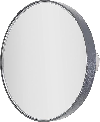 Miniatura 5 de Zadro Espejo de punto compacto, potentes aumentos de 10X15X o 20X, espejos de viaje con ventosas, mini espejo de tamaño monedero para maquillaje,