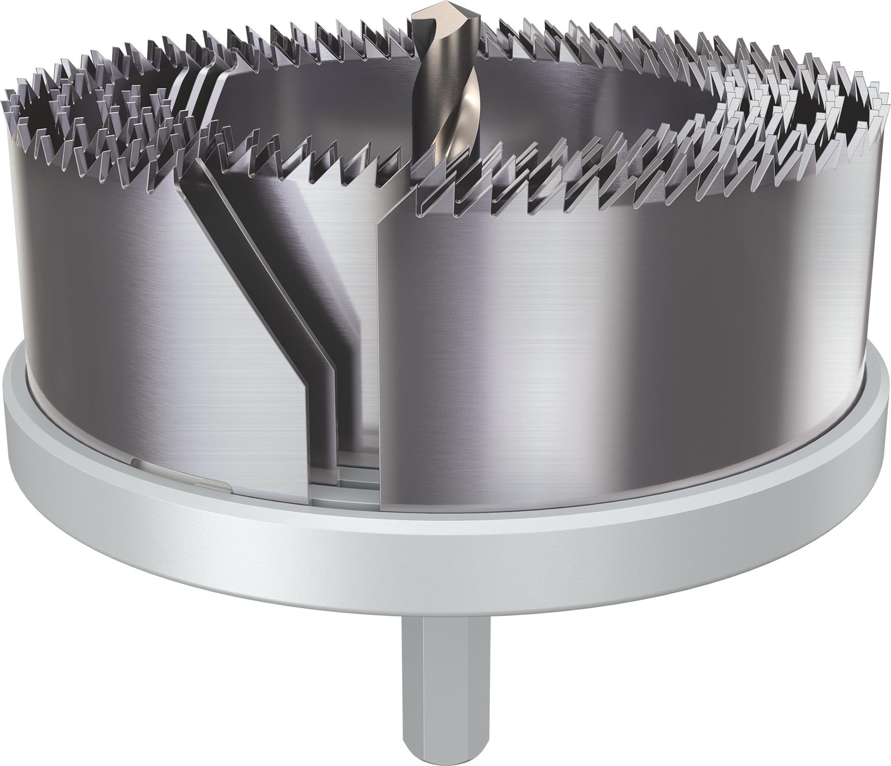 Bosch Lot de 5 scies cloches avec adaptateurs pour bois et cloisons sèches (pour cloisons sèches, bois tendre, Ø 68, 74, 80, 90, 100 mm, accessoires professionnels, perceuse)