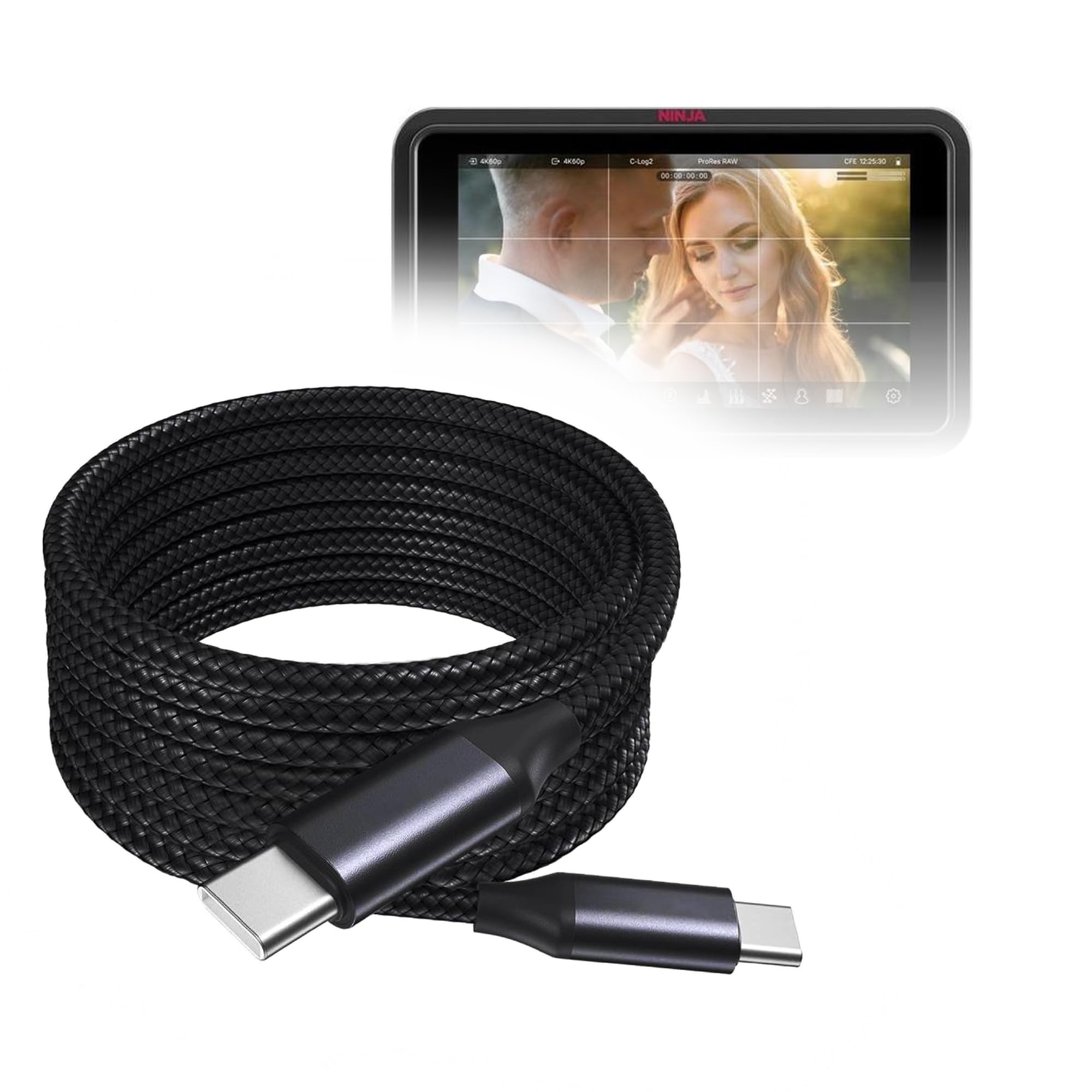 Amazon.com: BoxWave Cable Compatible with Atomos Ninja TX GO 5.2