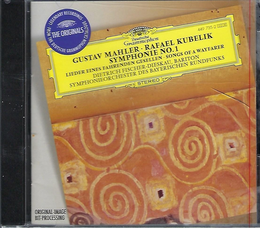 Mahler: Symphony No.1 / Songs Of A Wayfarer [Audio CD] Kubelik/Bavarian Radio Symphony Orchestra; Gustav Mahler and Rafael Kubelik