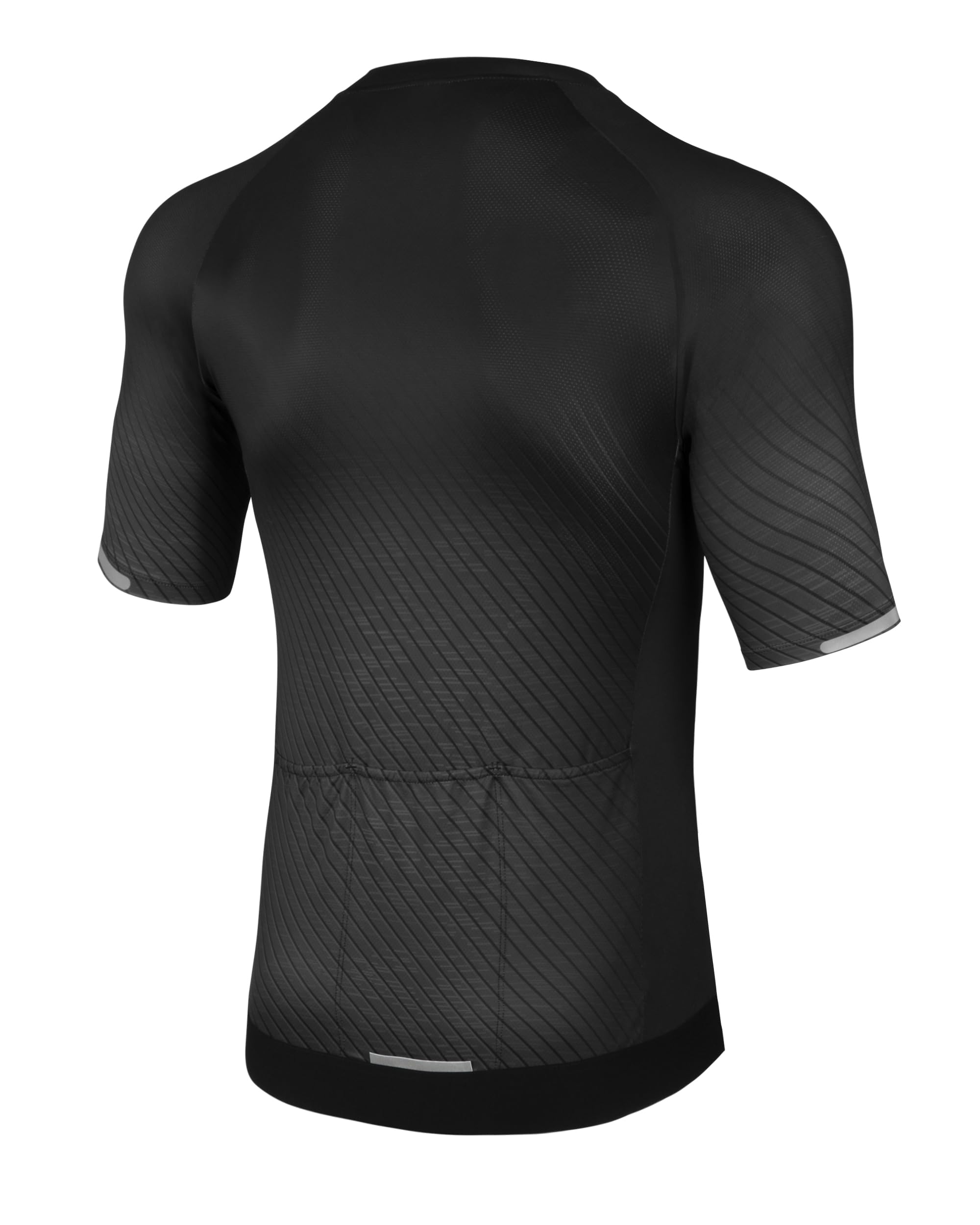 AMZSPORT Maglia Ciclismo Uomo Manica Corta Traspirante Estiva per Bici MTB Maglietta Maniche Corte Abbigliamento Ciclismo Asciugatura Rapida Magliette