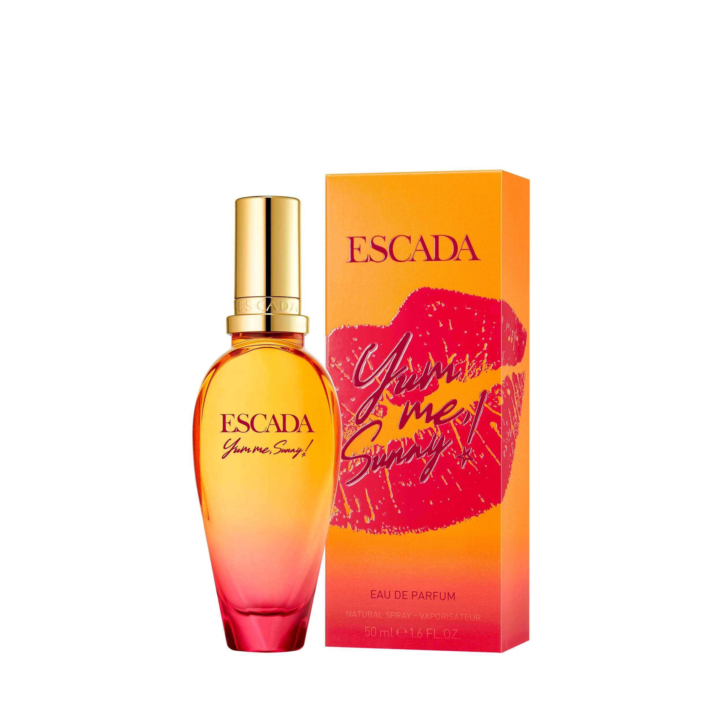 Escada Yum Me Sunny Eau de Parfum – Blumiges Parfum für Damen – Mit Passionsfrucht, Ylang-Ylang + Kokosmilch – Langanhaltender Duft