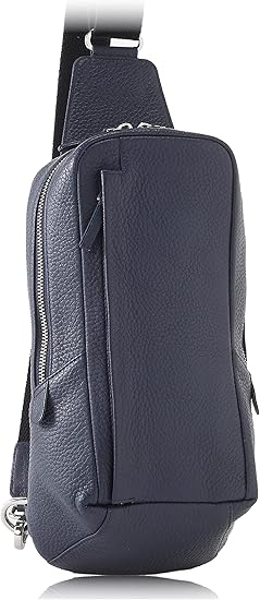Amazon Brizel ブライゼル ボディバッグ メンズ 本革 イタリアンレザー 斜めがけ ワンショルダー ボディーバッグ 革 ネイビー Brizel ブライゼル ボディバッグ ワンショルダー