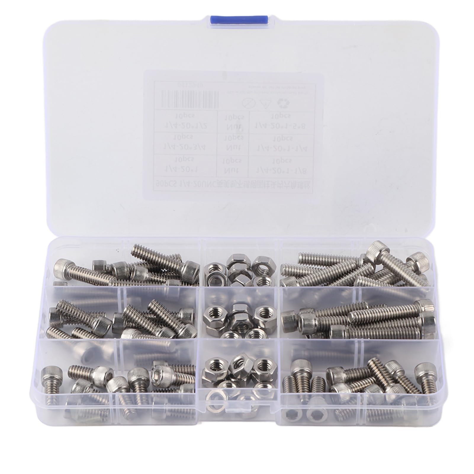 Amazon | 低頭六角穴付ボルトセット ねじナット 1/4-20UNC ステンレス