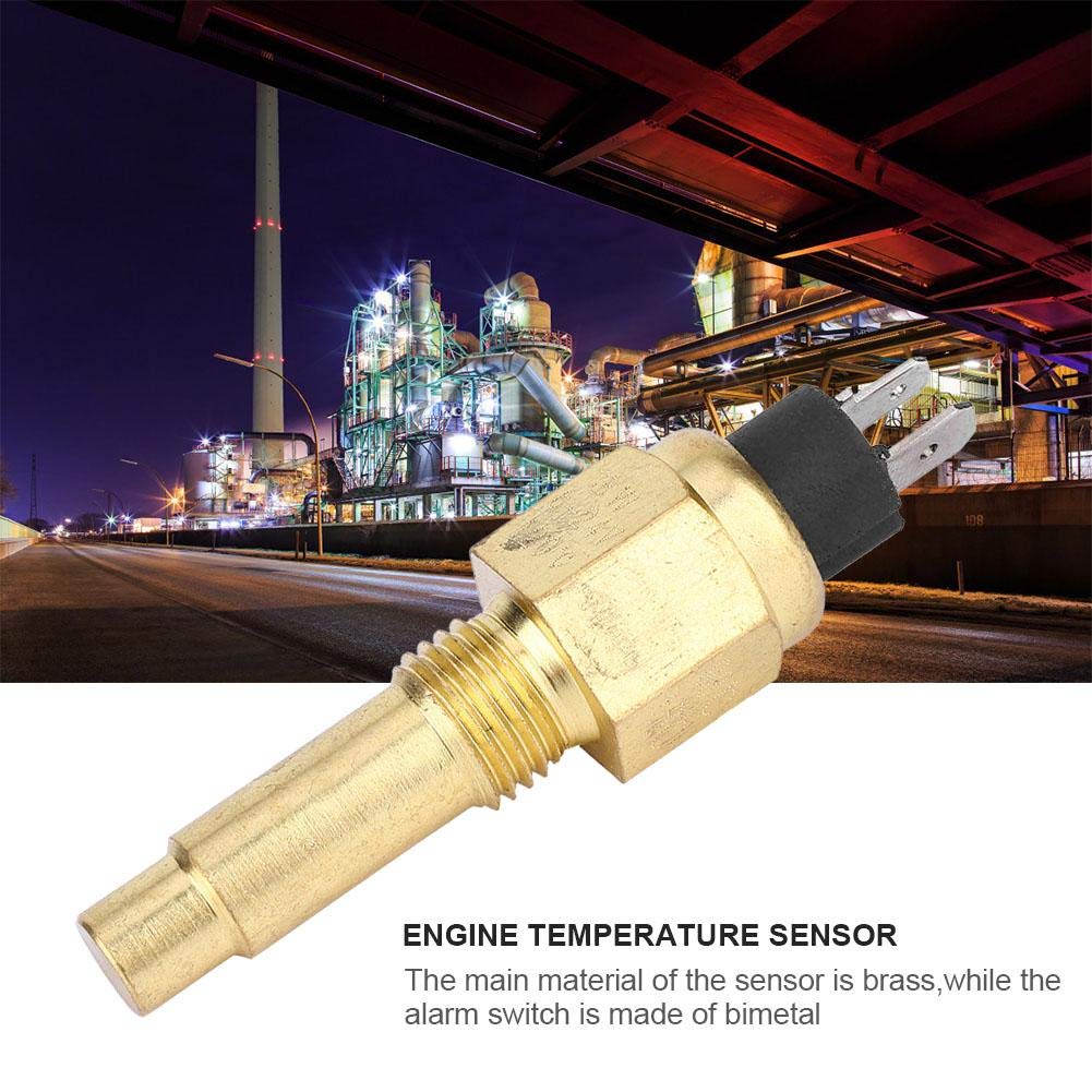 Capteur de température d'eau ， 3/8 '' NPT 98 Capteur de température d'eau moteur ， Compatible avec l'accessoire moteur VDO 6~24V