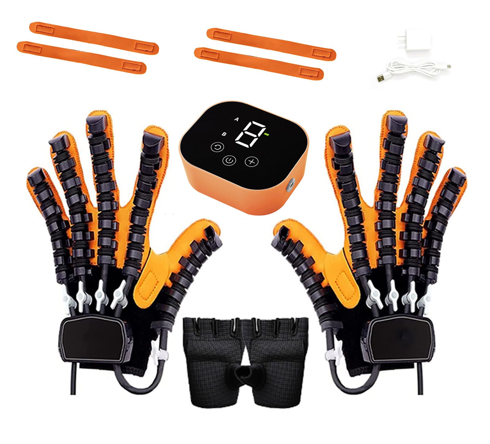 SXSLTSA Rehabilitation Robot Glove for Stroke Patient, Hand Strength Exercise, and Adaptive Training Hemiplegic, Physical Therapy Rehabilitation Trainer
