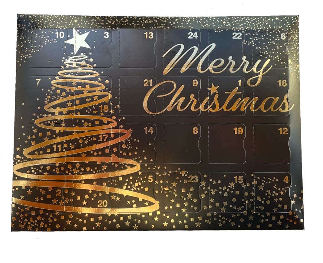 Adventskalender | Weihnachten Duftkerzen 24 versch. Sorten