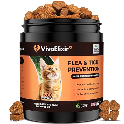 Flea & Tick Treatment for Cats – Natural Flea, Tick