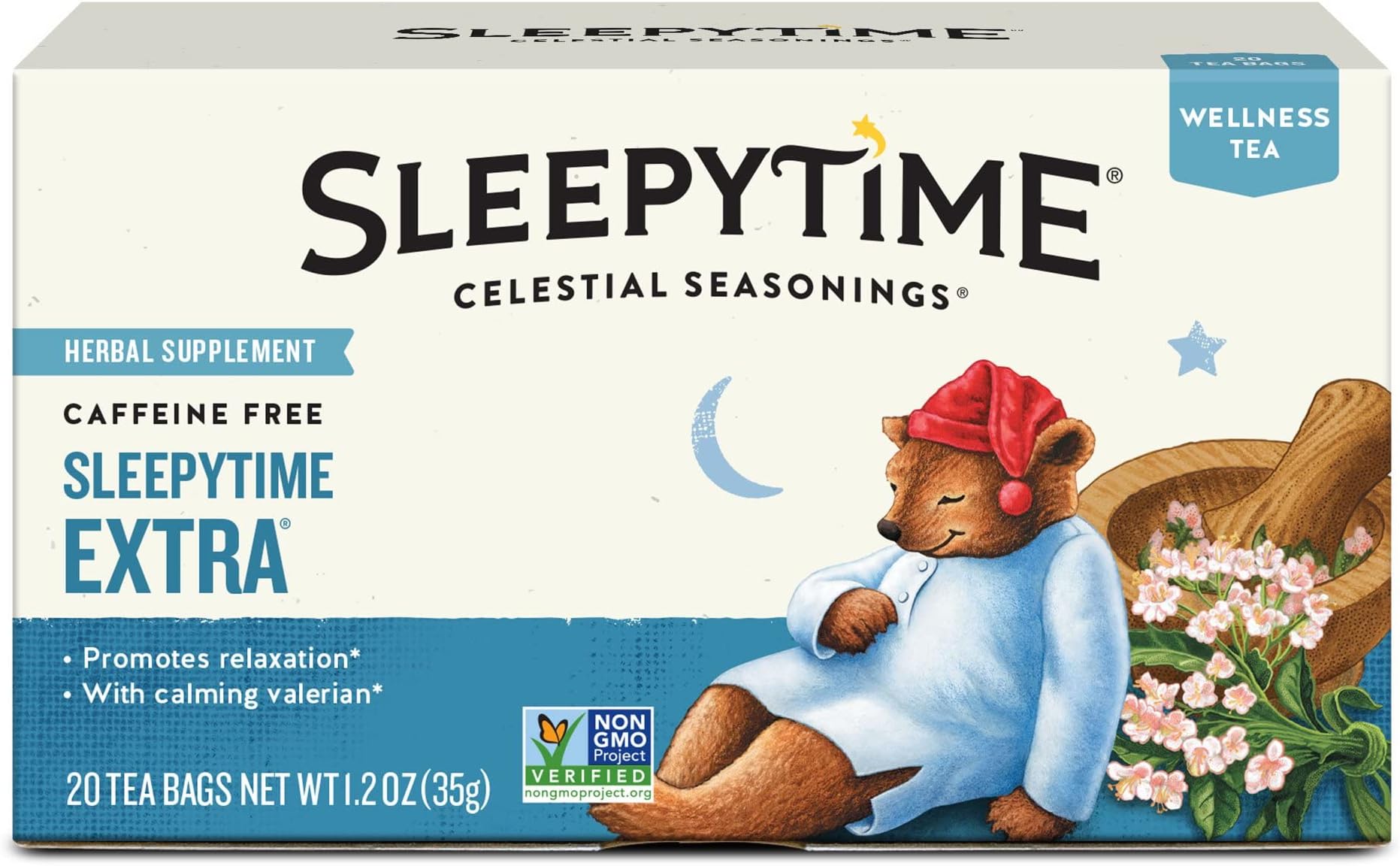 Amazon.com : Celestial Wellness Tea, Sleepytime Sinus Soother0-Count ...