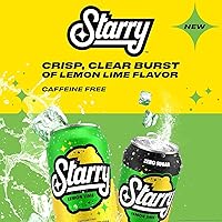Vista 7 de Starry - Soda de limón y lima sin azúcar, latas de 12 onzas líquidas (paquete de 12)