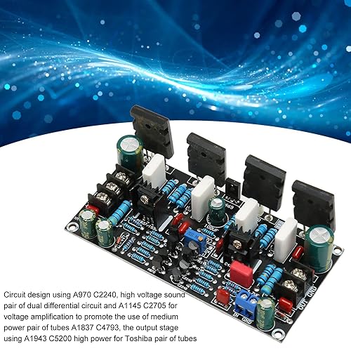 Miniatura 4 de Placa de amplificador de potencia mono de 200 W, A1943 C5200 módulo de placa de amplificador de potencia digital de alta potencia, placa de