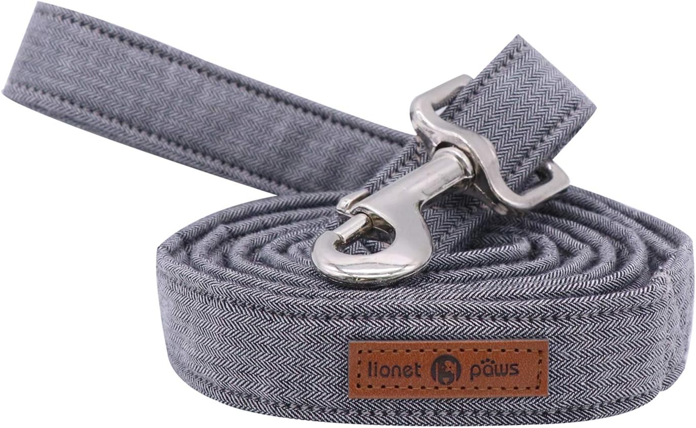 Lionet Paws Cotton Handmade Dog Leash Unique for Small Medium Large Dogs