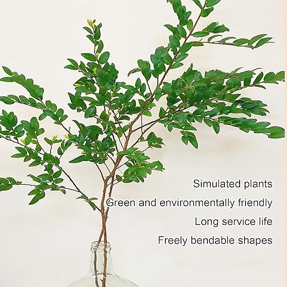 3D Decorative Painting, Creative Wall Sculptures with LED Light, Wall Art Decor Painting with Vase, Modern and Simple for Living Room Entrance Bedroom(Green,68 * 60cm/26.8 * 23.6in)