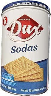Dux Soda Crackers Tin - 16oz/450g
