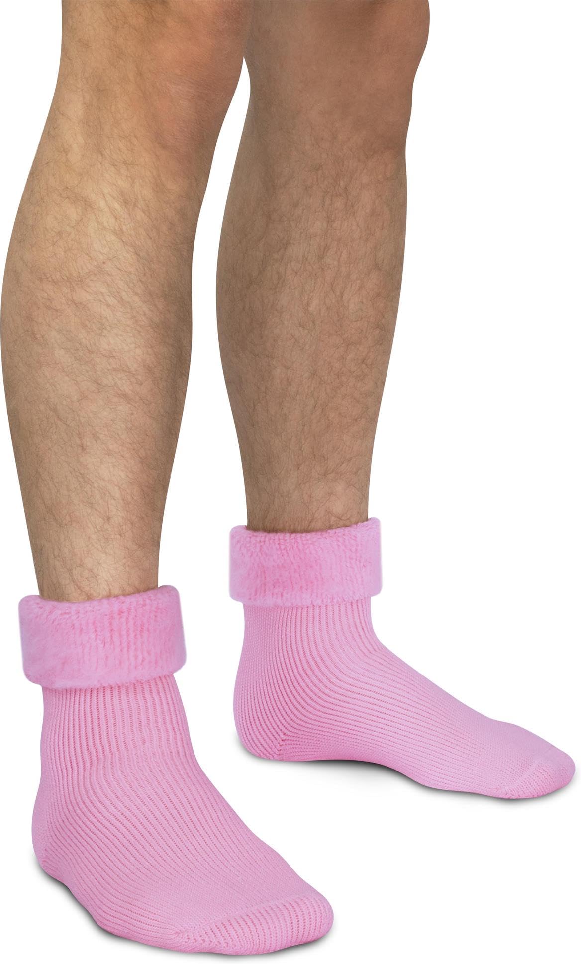 Polar Husky 6 Paar Super Warme Thermo Socken! Vollplüsch/Perfekt geeignet für Stiefel Farbe Extrem/Hot/Rosa Größe 43/46