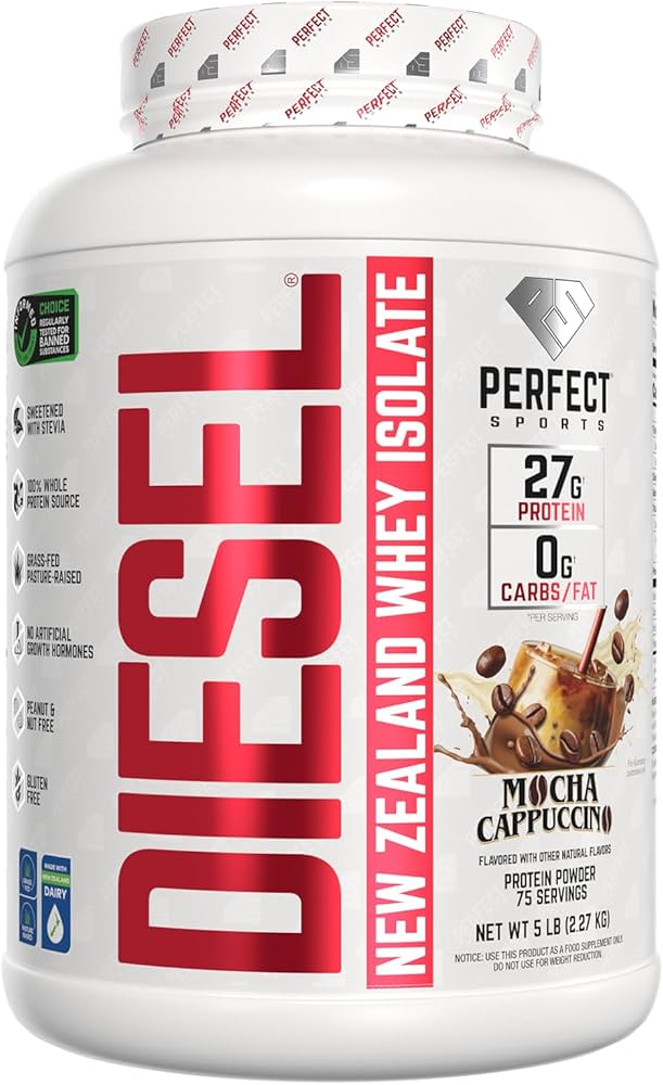 Amazon.com: PERFECT SPORTS Diesel 100% New Zealand Whey Protein
