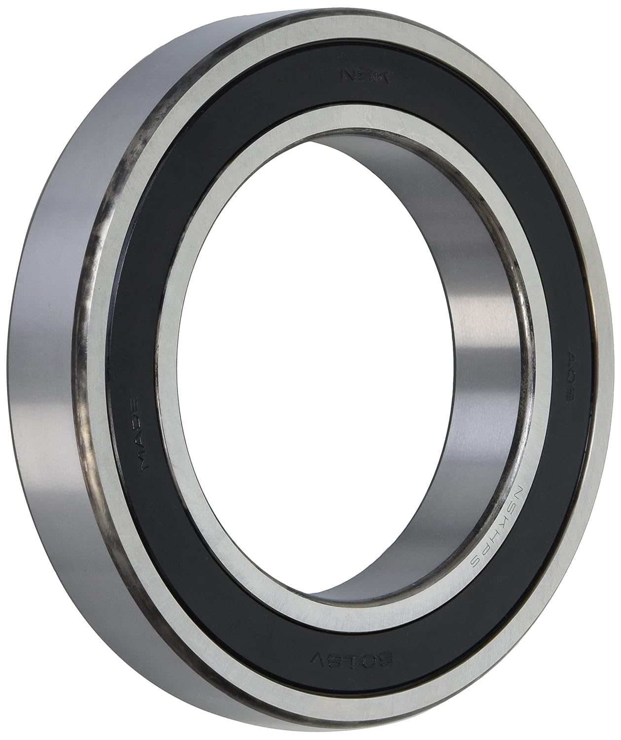 NSK Deep Groove Ball Bearings, Non-Contact Rubber Sealed Radial Ball Bearings, 6018VV