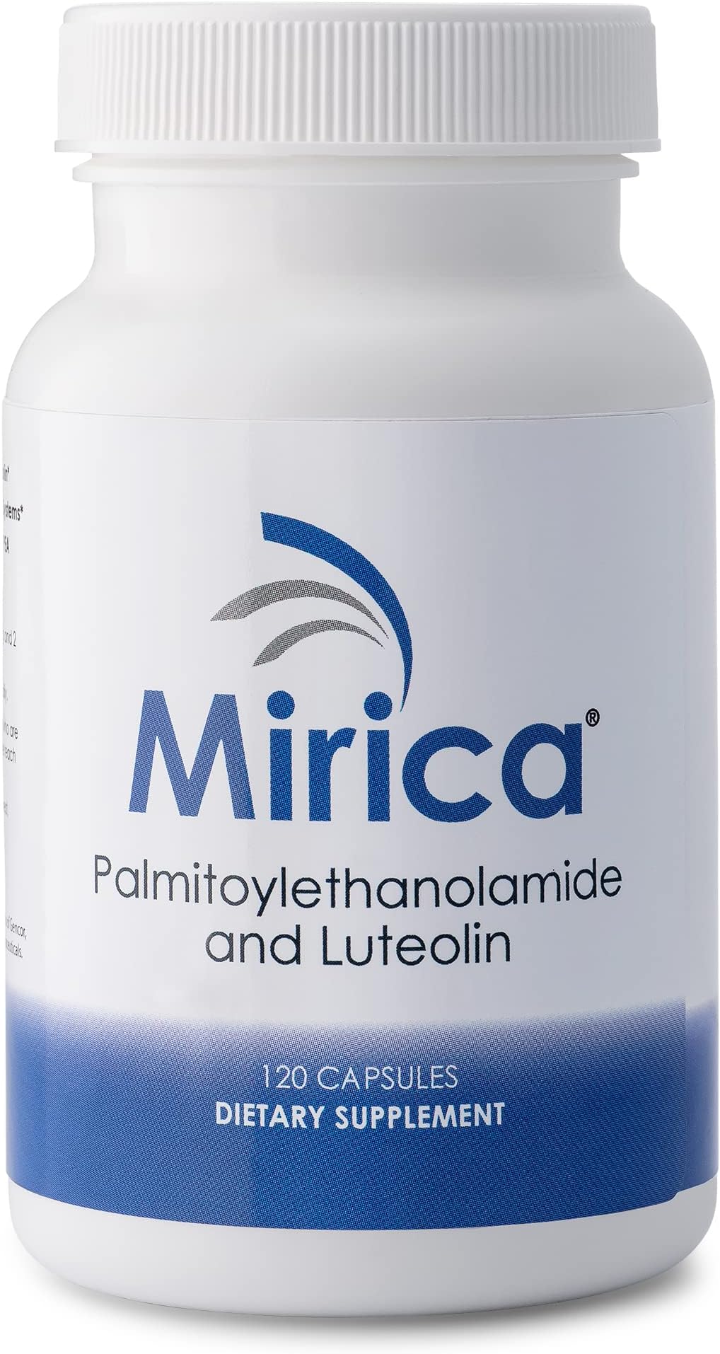 Mirica - Pea (Palmitoylethanolamide) and Luteolin - Pain Reducer - Calm and Support The Nervous System and Support a Healthy Immune Response - 120 ct.