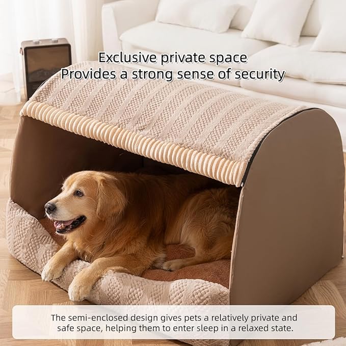 Casa Cama para Perro Extra Grande con Espuma Viscoelástica miniatura 4