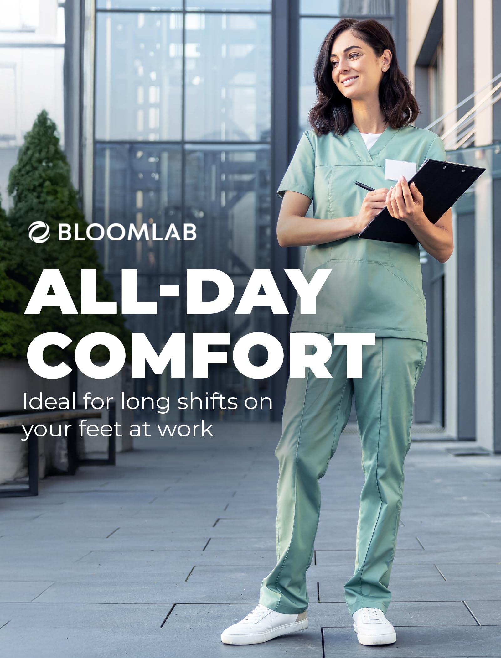 BloomLab Insertos de elevación de talón para zapatos, 3 alturas, tallas M/L, 1 par | Ancho estándar, hombres y mujeres, amortiguación de gel suave, soporte de discrepancia en la longitud de las piernas