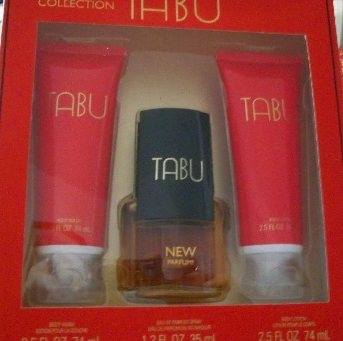 Tabu Signature Collection - Eau de Parfum Spray, Body Wash, Body Lotion