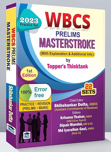 WBCS PRELIMS MASTERSTROKE