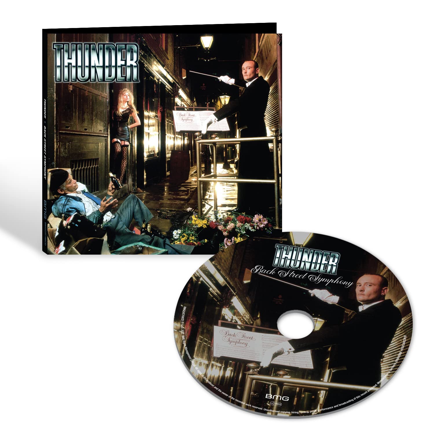 Eyesore Merch Girls Gold Thunder 'Backstreet Symphony' Cd Digipack