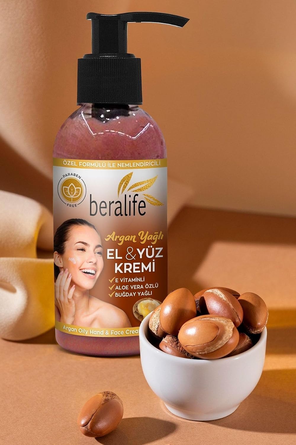 Argan Yağlı El Ve Yüz Kremi - Besleyici Ve Onarıcı - 150 Ml Argan Yağlı El Ve Yüz Kremi