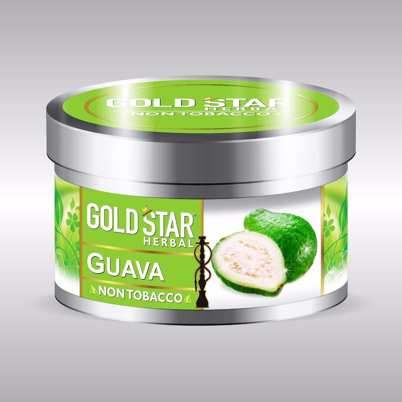 GOLDSTAR Herbal NON Tobacco Smoke GUAVA Flavor Premium Hookah 200 gm