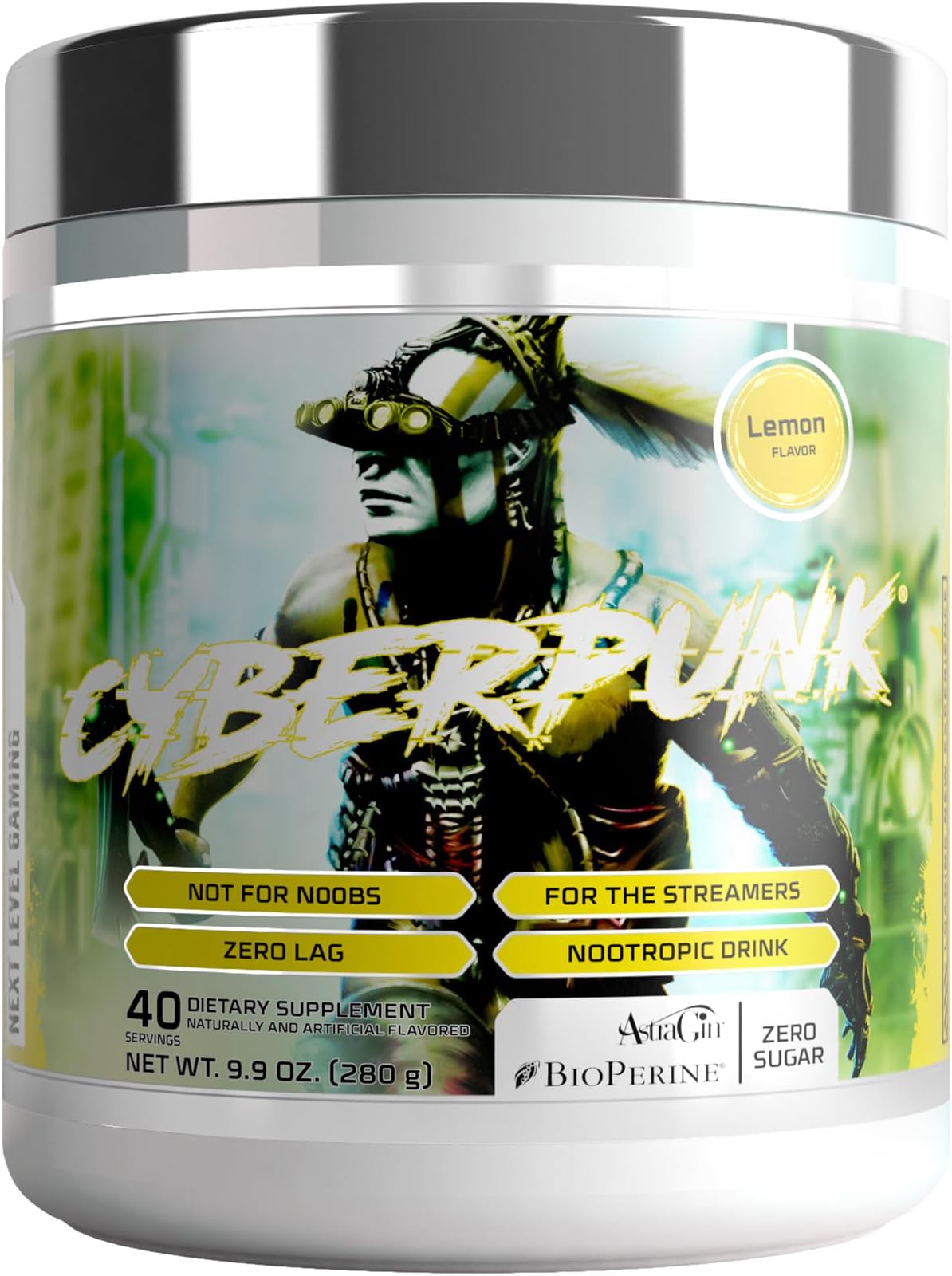 Amazon.com: CYBERPUNK Gaming Powder Supplement | Energy & Focus ...