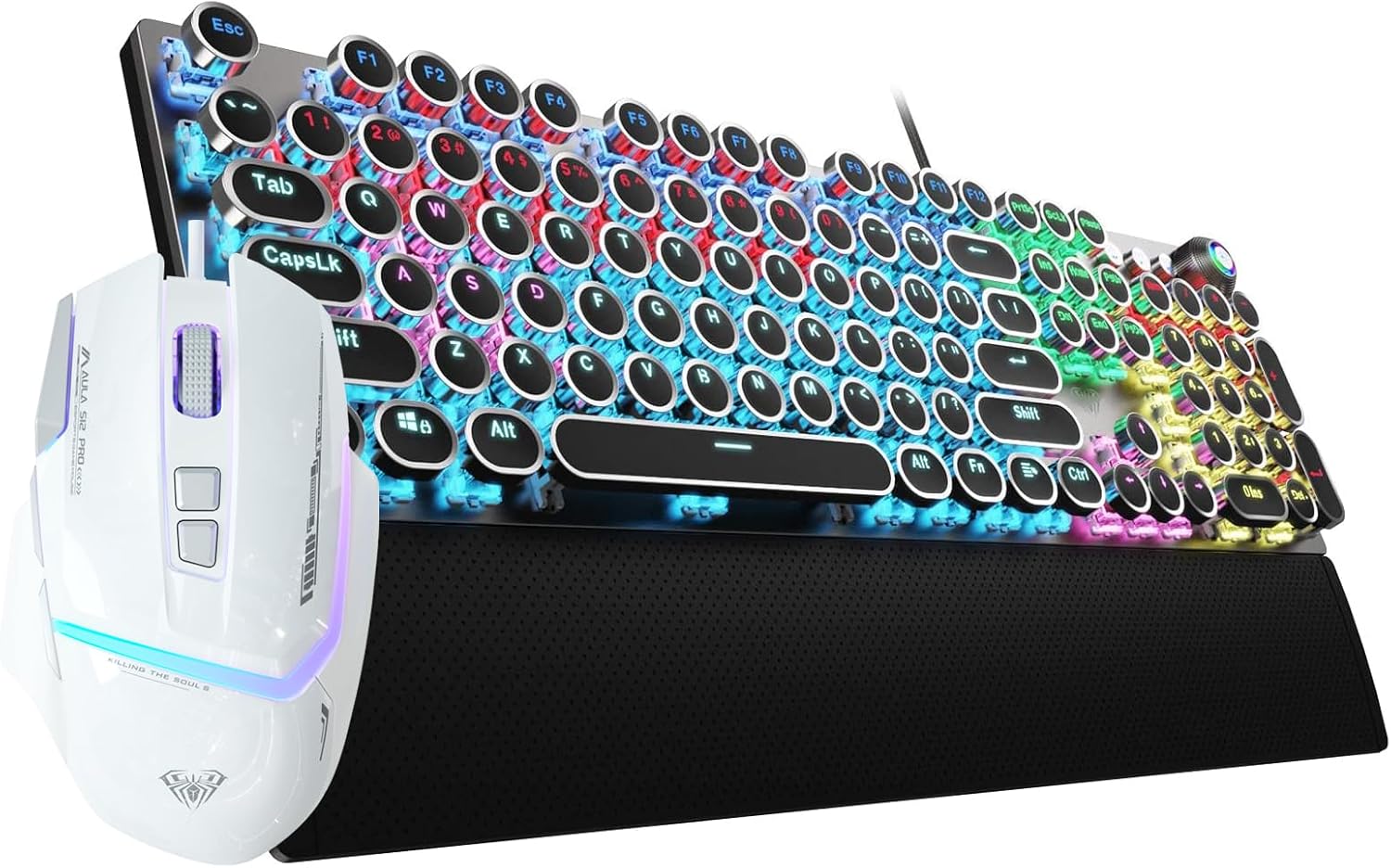 AULA F2088 Mechanical Keyboard and S12PRO Gaming Mouse Combo