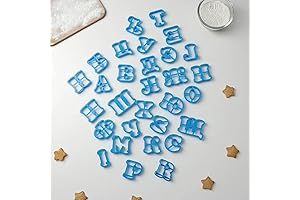 Russian Alphabet Cookie Cutters: Sweet Cyrillic Alphabet Fondant Treats