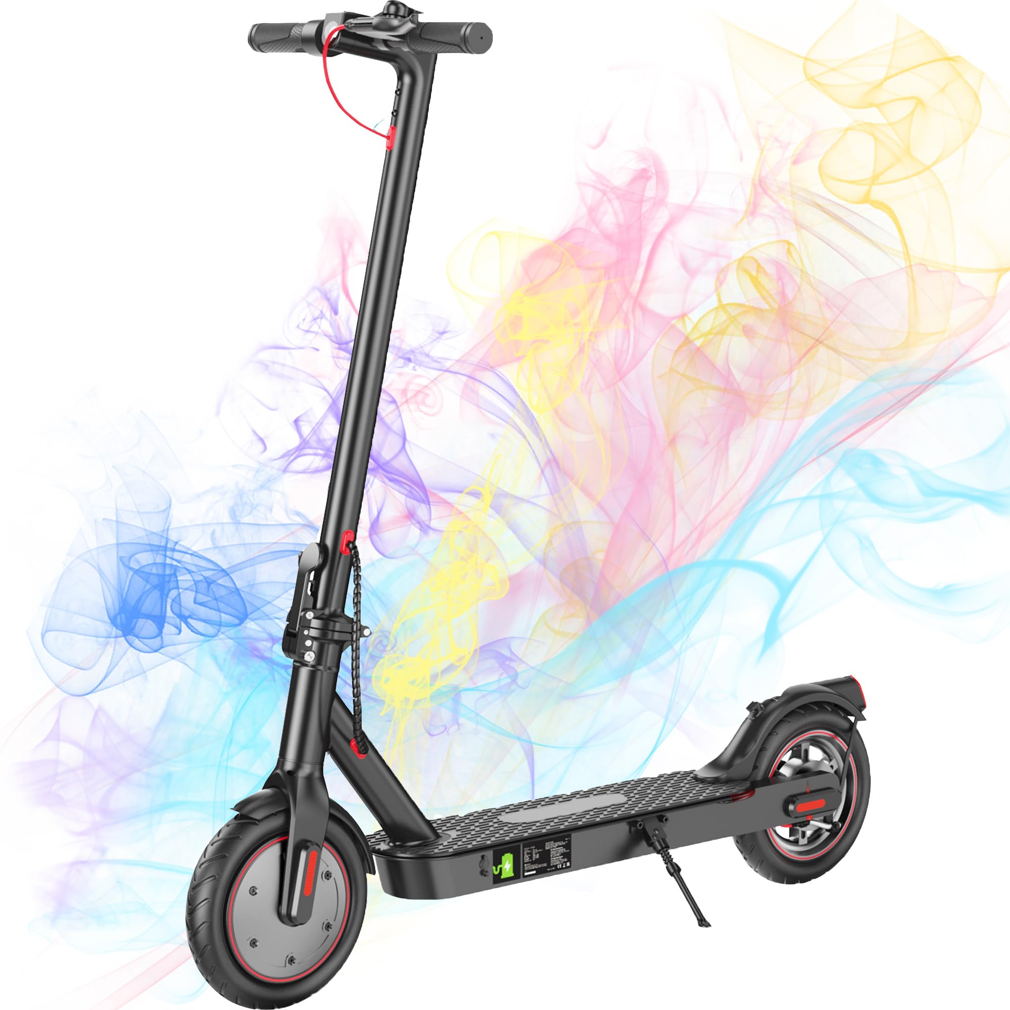 Electric Scooter for Adults 18 MPH Top Speed 12 Miles Range 350W Motor Foldable Escooter with 8 5