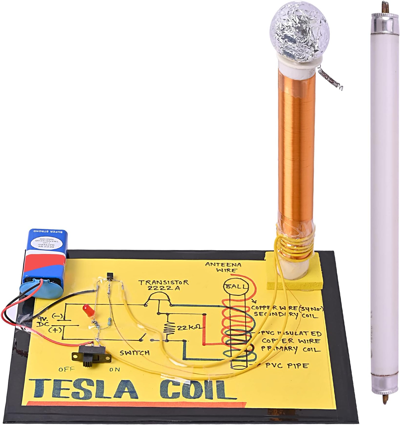SSP Tesla Coil Working Science Project.