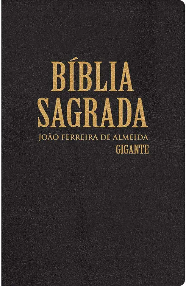 Bíblia RC gigante - Capa semi luxo preta: Com dicionário e concordância