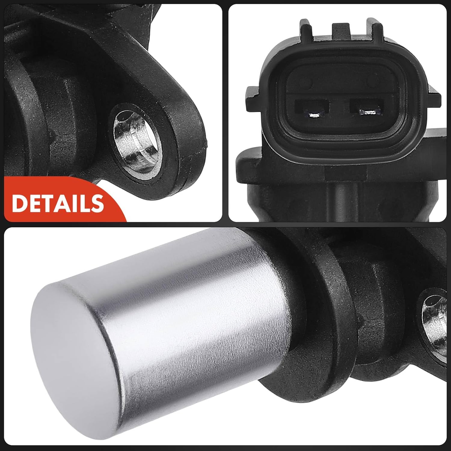 A-Premium Engine Crankshaft Position Sensor Compatible with Lexus LS400 SC400 1998-2000 & Toyota 4Runner 2003-2009, Land Cruiser 1998-2007, Sequoia Tundra 2005-2009, Replace# 90919-05035, 90919-A0001
