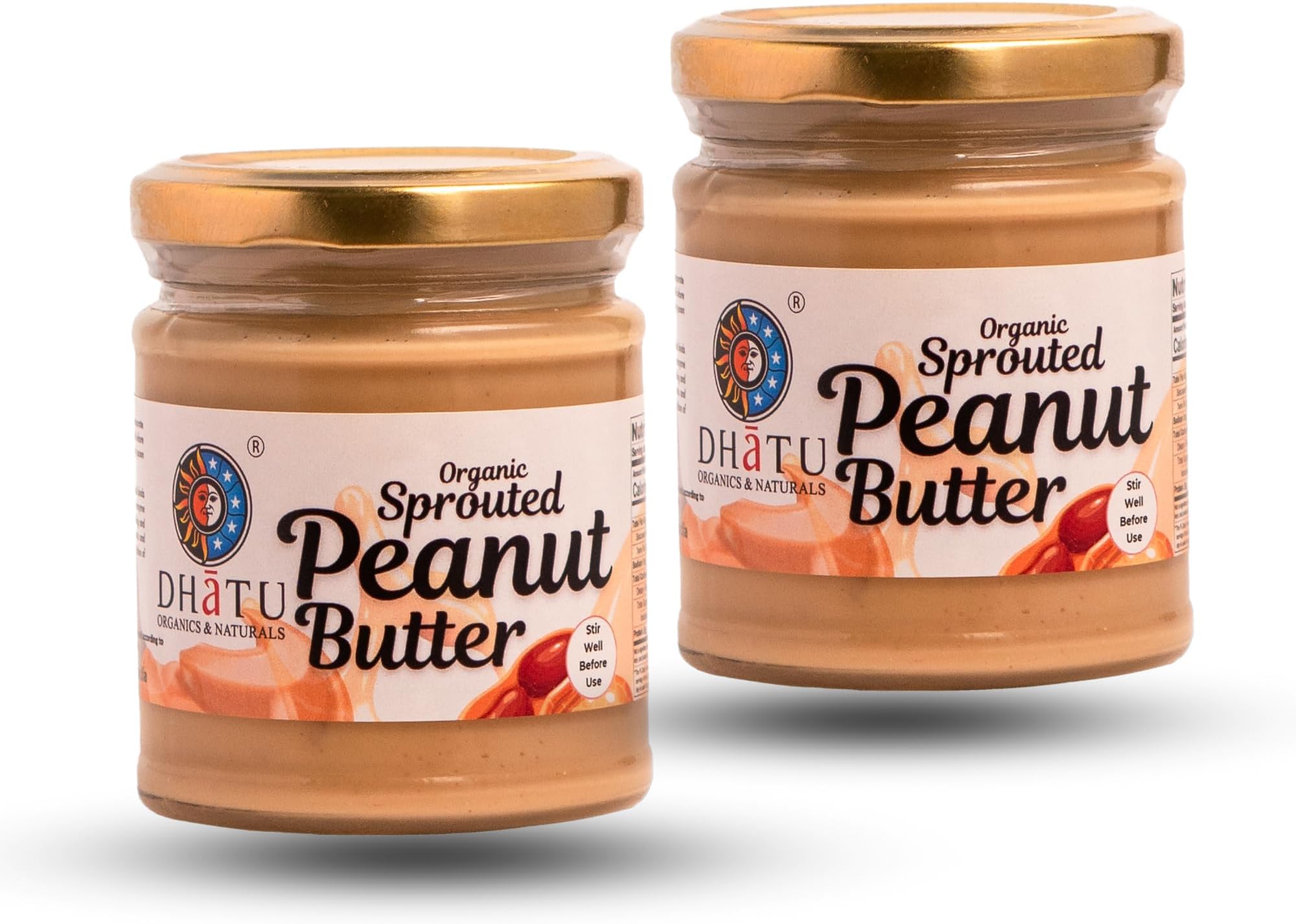 Dhatu Organics Sprouted Peanut Butter 150 g