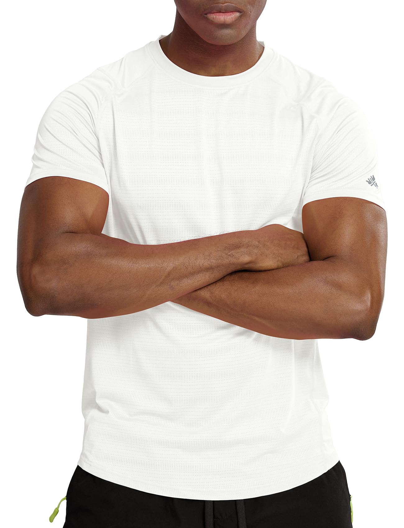 Zengjo Mens Workout Shirts Quick Dry Short Sleeve Athletic Running Gym T Shirt