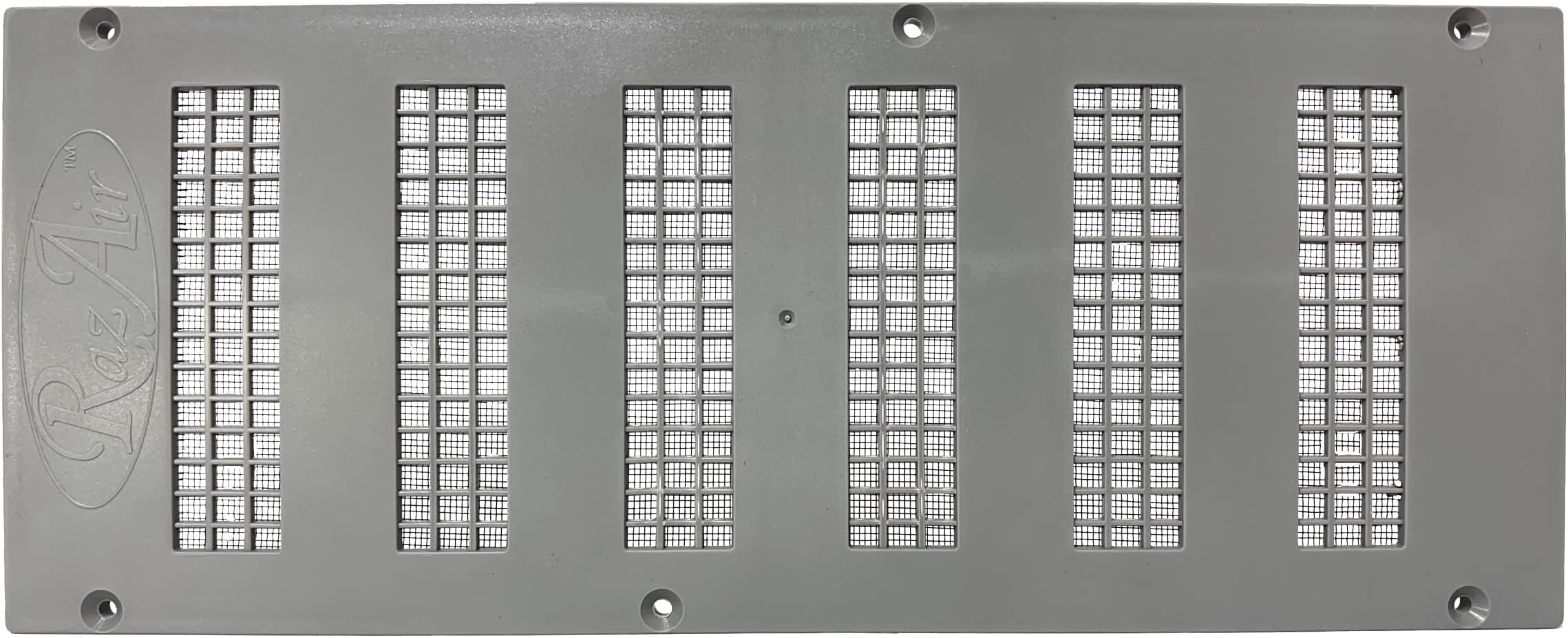 RazAir™ Crawlspace Vent with Screen 16"x6.5" - Easy Install - Weatherproof & Sturdy Paintable ABS Polymer, Moisture Mold Reducing Great for Crawlspace, Garage, Attic, Soffit, and Undereave