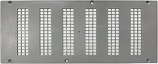 RazAir™ Crawlspace Vent with Screen 16"x6.5" - Easy Install - Weatherproof & Sturdy Paintable ABS Polymer, Moisture Mold Reducing Great for Crawlspace, Garage, Attic, Soffit, and Undereave